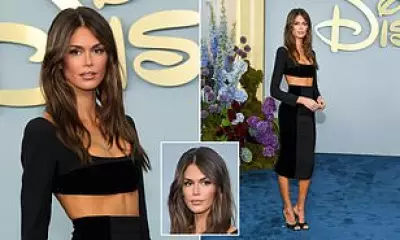 Kaia Gerber Promotes FX Series The Shards at 2026 Disney Upfront