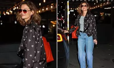 Katie Holmes Radiates Youthful Glow on NYC Night Out, Fans Speculate About Skincare Secrets