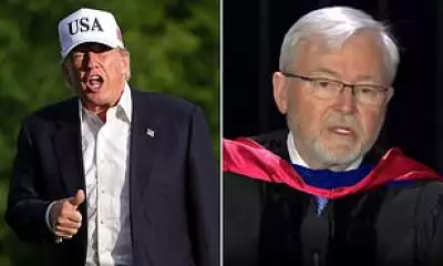 Kevin Rudd Takes Swipe at Trump in New Newsletter Debut