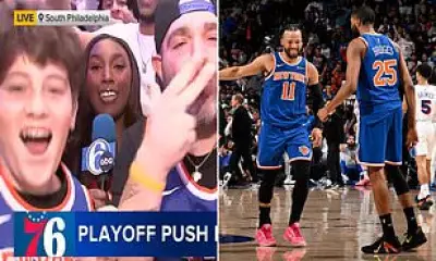 Knicks Fans Taunt 76ers After 'Mother's Day Massacre' Sweep