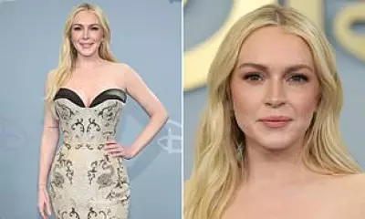 Lindsay Lohan Stuns at Disney Upstart, Fans Debate Cosmetic Surgery