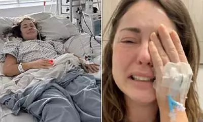 Louise Thompson in Tears Over Incurable Bowel Disease Trauma