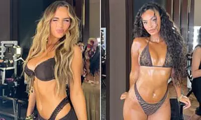 Love Island Stars Sophie Piper and Millie Court Sizzle at Miami Swim Week