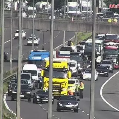 M4 Traffic Chaos: Lorry Breakdown Causes Severe Delays Near Newport