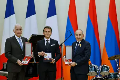 Macron Sings Classic Ballads at State Dinner in Armenia