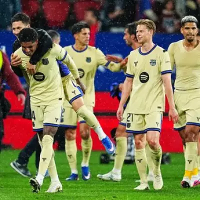 Marcus Rashford Shines in Barcelona Win, Nears La Liga Title