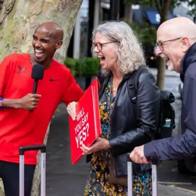 Mo Farah Offers Free Holidays to Strangers with One Condition