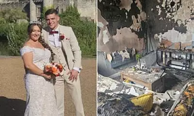 Newlyweds Homeless After Devastating Extension Lead Fire Destroys Home