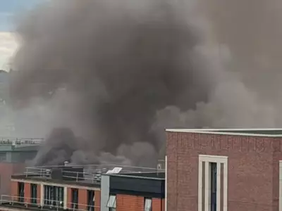 Nottingham City Centre Fire Causes Huge Smoke Plume and Traffic Chaos