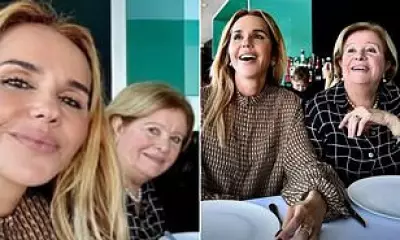 Pip Edwards and Her Lookalike Mum Enjoy Mother's Day Lunch at Bondi Icebergs
