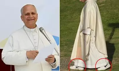 Pope Leo XIV Goes Viral as Style Icon for Wearing Nike Sneakers in Vestments