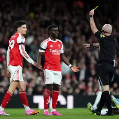 Premier League explains Arsenal red card controversy as Gary Neville slams Havertz tackle