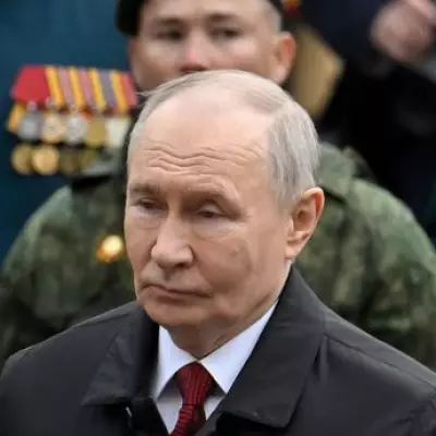 Putin Declares Victory in Chilling Speech as Nuclear Briefcase Appears