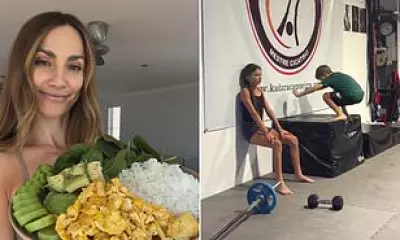 Rachael Finch shares grueling workout of her children, 12 and 9