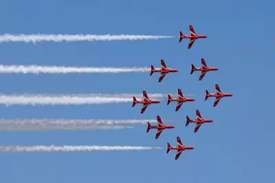 Red Arrows to Fly Seven Aircraft Until 2030 Due to Ageing Engines