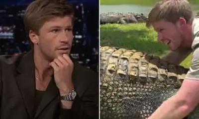 Robert Irwin Recalls Terrifying Crocodile Death Roll Escape on Fallon Show
