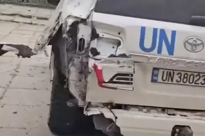 Russia Accused of Deliberate Attack on UN Humanitarian Convoy in Kherson