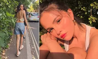 Selena Gomez Braves London Heatwave, Visits Hampstead Heath with Co-Stars