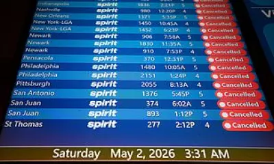 Spirit Airlines Shuts Down After 33 Years, Cancels All Flights Immediately