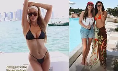 Stars Skip BAFTA TV Awards for Glamorous Miami Brand Trip with Space NK