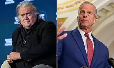 Steve Bannon Calls for Removal of Senate Majority Leader John Thune