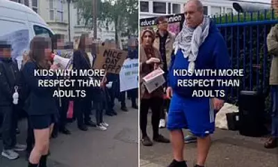 Students Counter-Protest as Teachers Strike at Connaught School for Girls