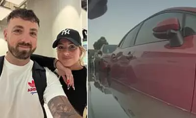 Tesla Owner Watches Car Flood at Heathrow from US Vacation