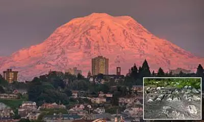 Three Washington Towns at Risk from Mount Rainier Mudflow