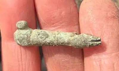 Tiny Roman Penis Pendant Discovered at Carlisle Cricket Club