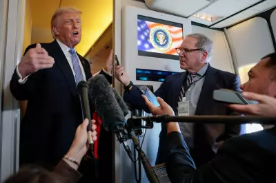 Trump Calls NYT Reporter 'Treasonous' and 'Fake' in Air Force One Clash