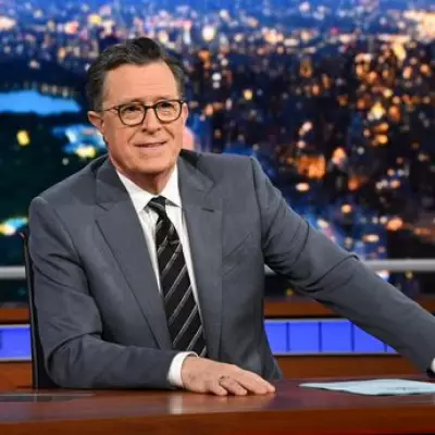 Trump Celebrates Colbert's Final Show, Calls Him 'Dead Person'