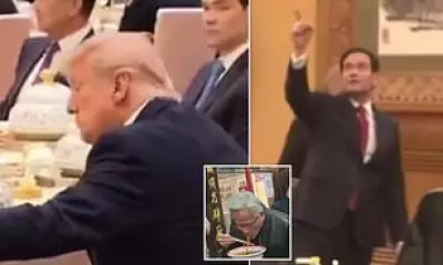 Trump's China Trip: Notes Peek, Noodle Feast, and Musk's Eye Rolls