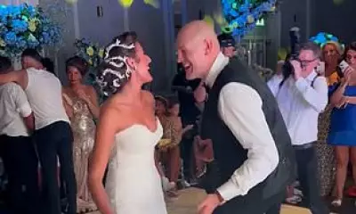 Tyson Fury Dances with Daughter at Wedding, Peter Andre Performs