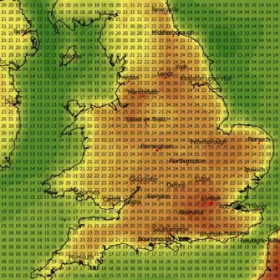 UK Braces for 30C Heatwave: 24 Counties to Hit 25C Next Week