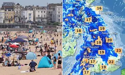 UK Heatwave Ends: Temperatures Drop, Showers and Rain Expected