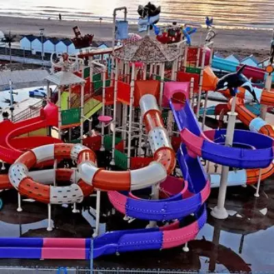 UK's Largest Outdoor Waterpark Splashdown Quaywest Reopens for Summer