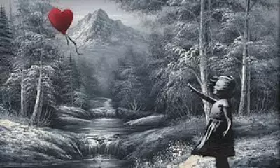 Unseen Banksy Painting Could Fetch Record $18 Million at Auction