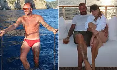 Victoria Beckham's Gushing Birthday Tribute to David in Tiny Speedos