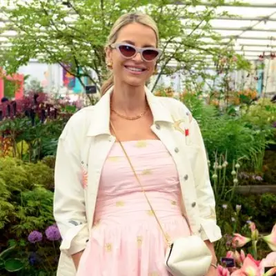 Vogue Williams Recalls 'Staring Hard' at Joanna Lumley at Chelsea Flower Show