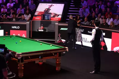 World Snooker Championship Final Interrupted by Protester at Crucible