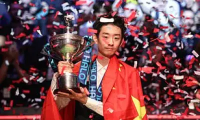 Wu Yize Becomes Youngest Snooker World Champion in 36 Years