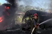 16 Killed in Indonesia Bus-Truck Collision on Sumatra Highway