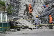 3 dead, 17 missing after hotel collapse in Philippines