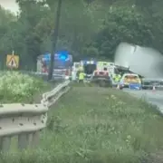 A47 Crash: Cambridgeshire Road Closed After Lorry and Cars Collide