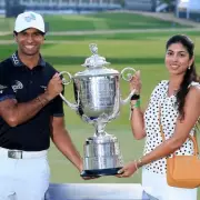 Aaron Rai Credits Pro Golfer Wife for PGA Championship Victory