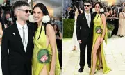 Alexa Chung and Tom Sturridge Make Rare Met Gala Red Carpet Appearance