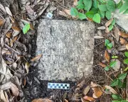 Ancient Roman Gravestone Found in New Orleans Backyard Returned to Italy
