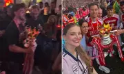 Arsenal Stars Celebrate Premier League Title with Family and Friends