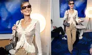 Bella Hadid Stuns in Sheer Top at Cannes Film Festival