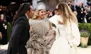 Blue Ivy Steals Met Gala Show in Balenciaga, Defies Dad's Sunglasses Request